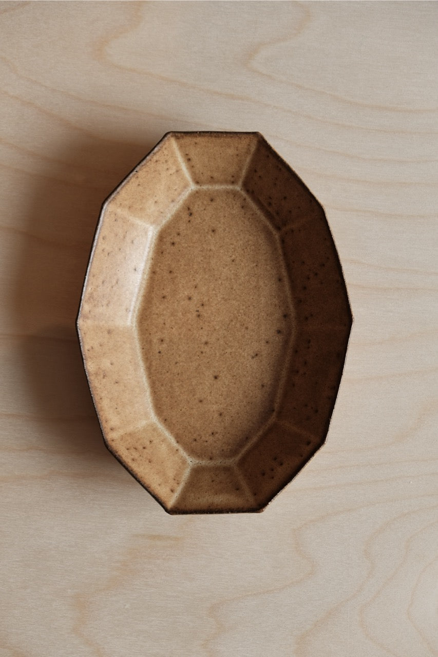 Wang Yu Liang | Handmade Ten-cornered Deep Plate