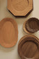 YU | Wooden Flower-shaped Plate Oval