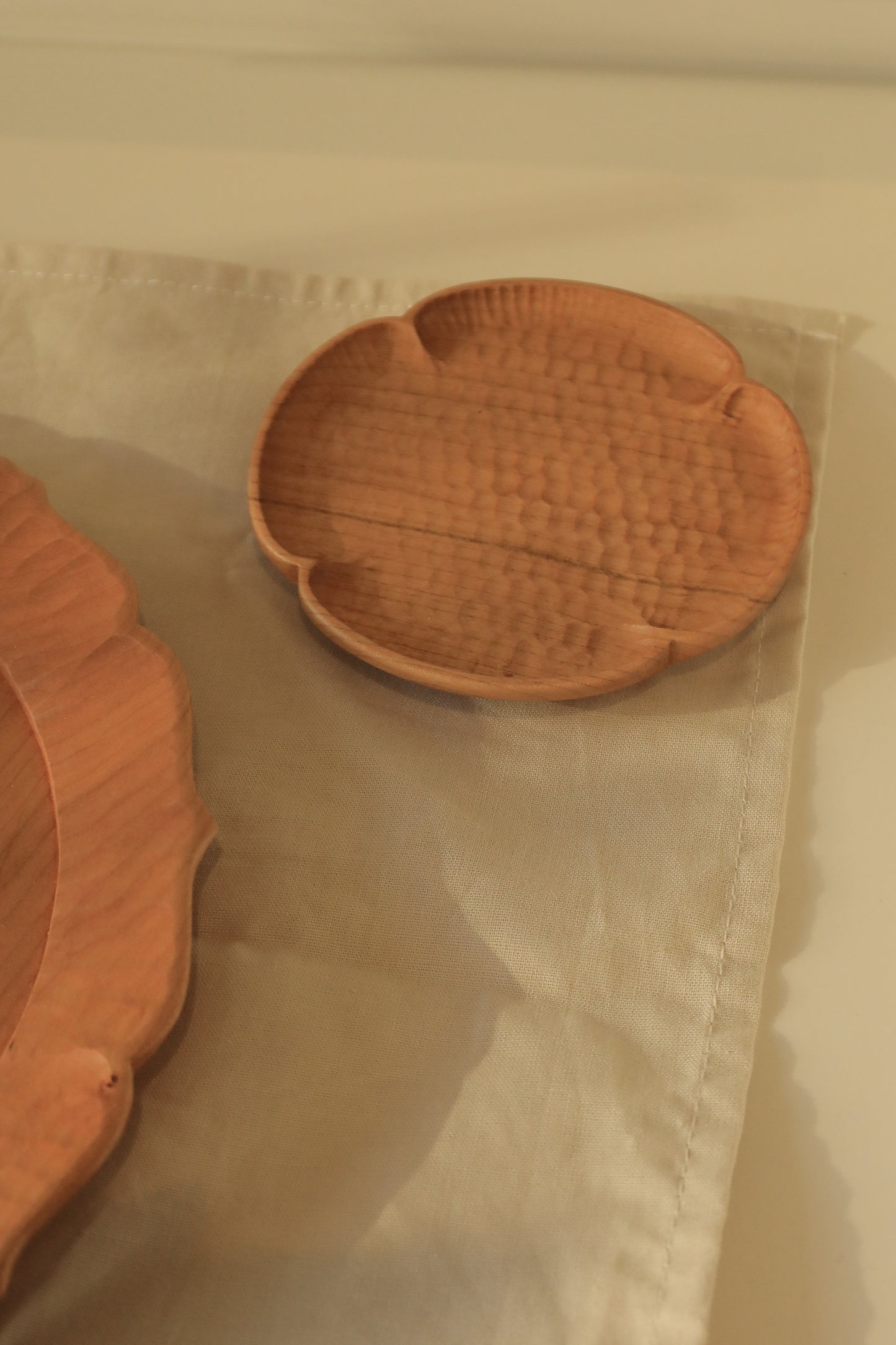 YU | Wooden Tea Plate Small